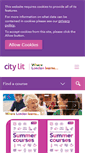 Mobile Screenshot of citylit.ac.uk